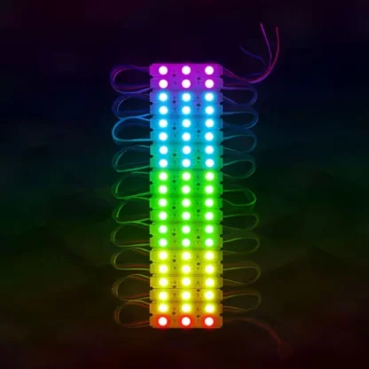 GlowFlex™ RGB LED Module Strip – 12V Waterproof IP67